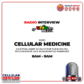 Radio Interview @ Unique fm 95.7 on Cellular Medicine